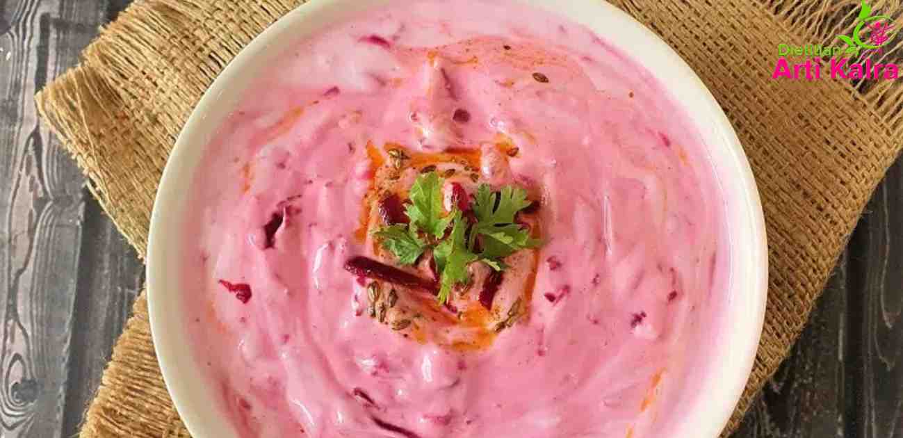 beetroot-raita-recipe-for-weight-loss